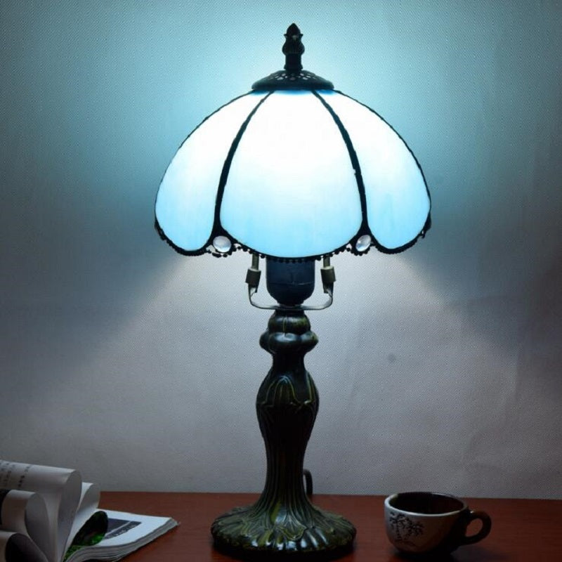 Tiffany stained glass table lamp supplier
