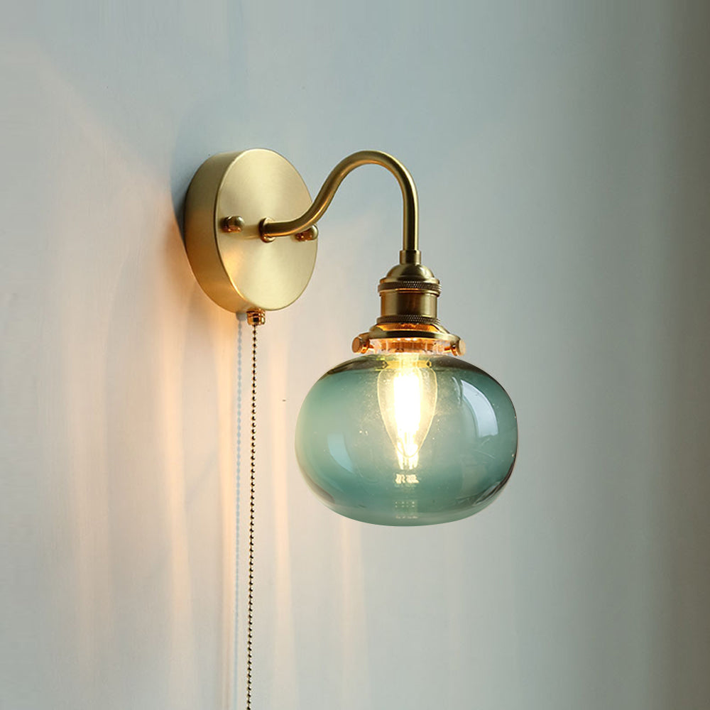 Wingbo Image Wingbo Glass Wall Lamp