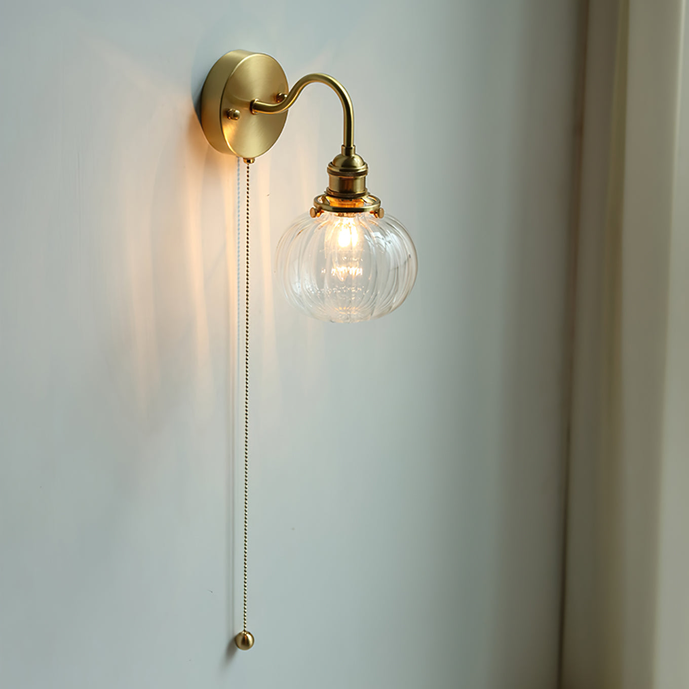 Wingbo Image Wingbo Glass Wall Lamp