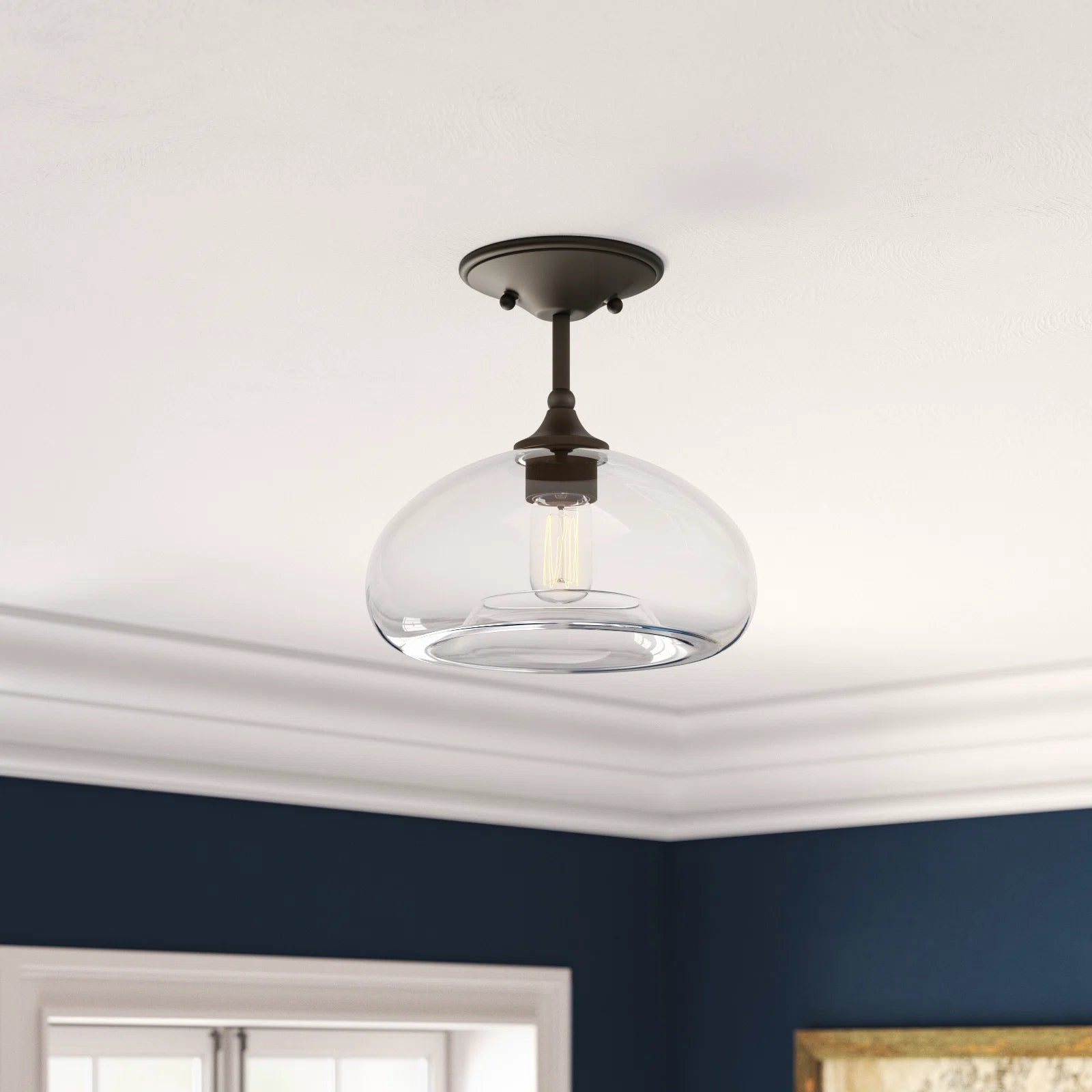 Zinnia Farmhouse Dome Glass Semi-flush Mount Light (3).webp__PID:0cd006b7-e9e0-4509-82ce-92479c67b91e