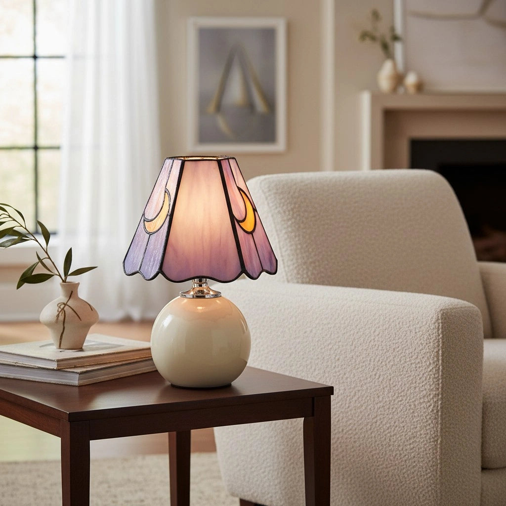 Faithe Mushroom Tiffany Moon Glass Tafellamp15.webp__PID:0fa581df-6508-41ba-9ad8-183546bb6584