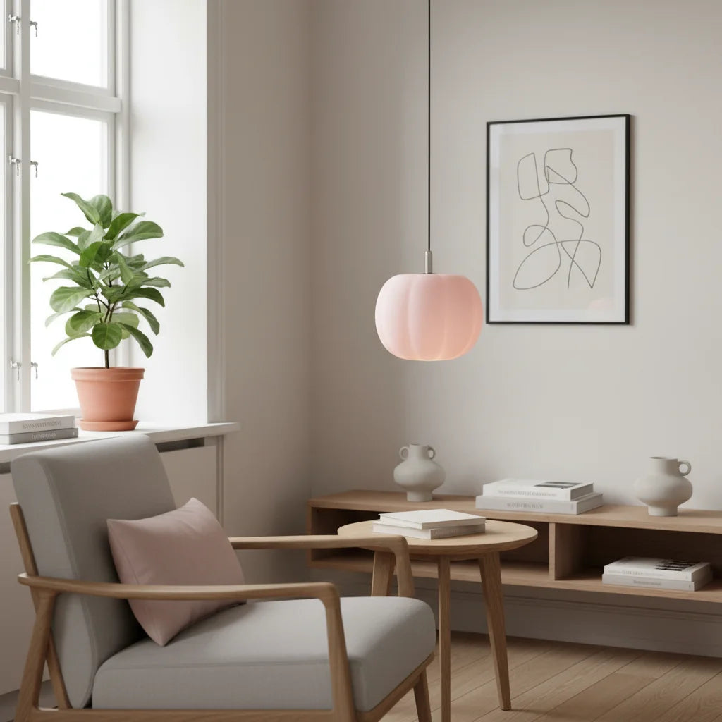 Lampada a sospensione minimalista in vetro a forma di zucca Phia8.webp__PID:ff55d00e-ccd0-4f56-9e4c-ca78263e4a91