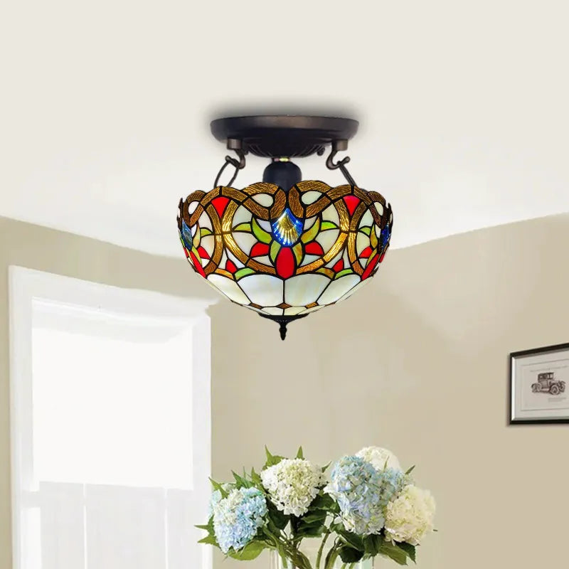Daphne Tiffany Style Handcrafted Stained Glass Ceiling Light (10).webp__PID:79ad79bd-9ecc-4966-924c-c8250a67647b