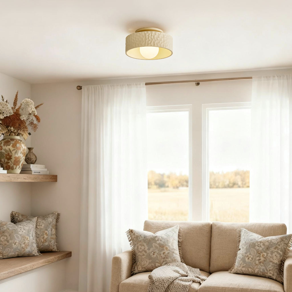 Modern Textured Drum Shade Flush Mount Ceiling Light (16).webp__PID:44b085e6-1b9e-45a5-8a4e-72ad4d7fc0be