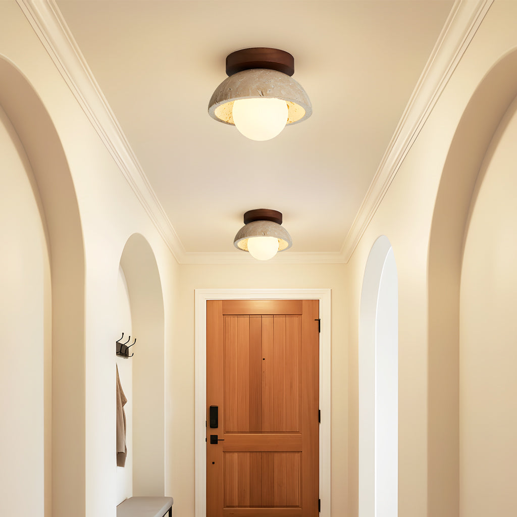 Kairi Retro Travertine Round Flush Mount Ceiling Light 4.jpg__PID:39b3dd9e-a16a-4510-895b-dcd16e15e45e