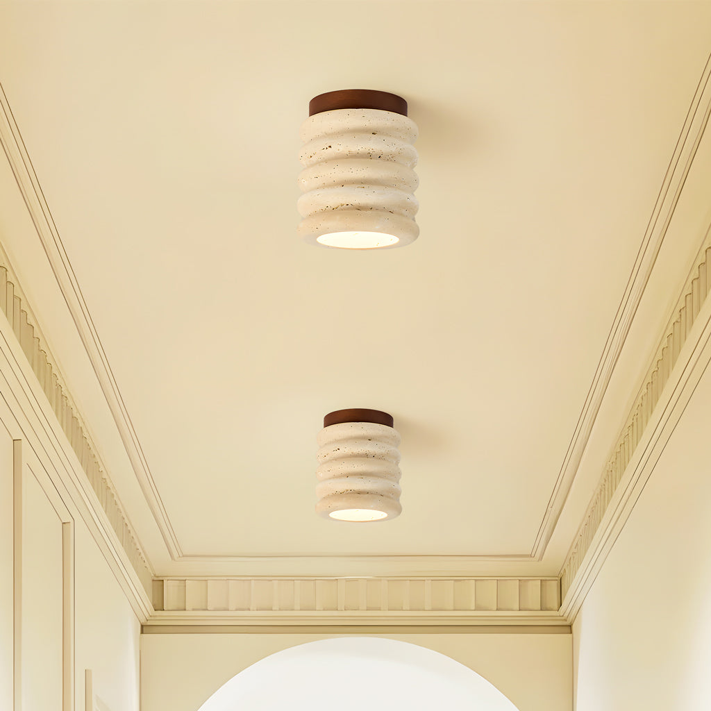 Kairi Scandinavian Natural Travertine Semi Flush Mount Ceiling Light 23.jpg__PID:913d1b66-6d94-4ecd-a6a0-9dca8852eef2