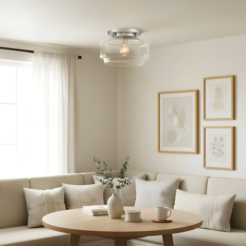 Lena Modern Brass Clear Glass Flush Mount Ceiling Light 4.jpg__PID:b81547b6-5dc3-4513-af5d-0c4ea32c4af9