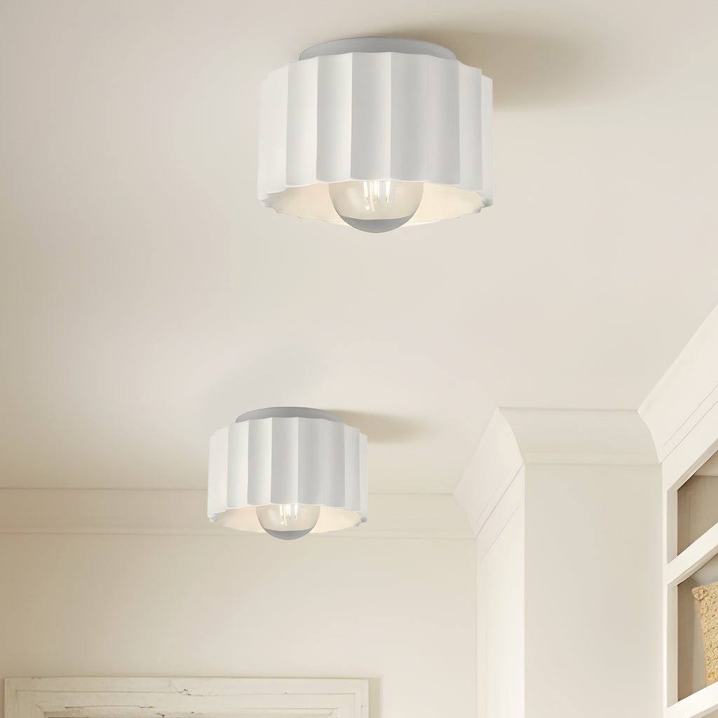 Idris Modern Ceramic Fluted Flush Mount Ceiling Light 5.jpg__PID:c7abb613-a385-4c62-8350-f3fdfae85e61