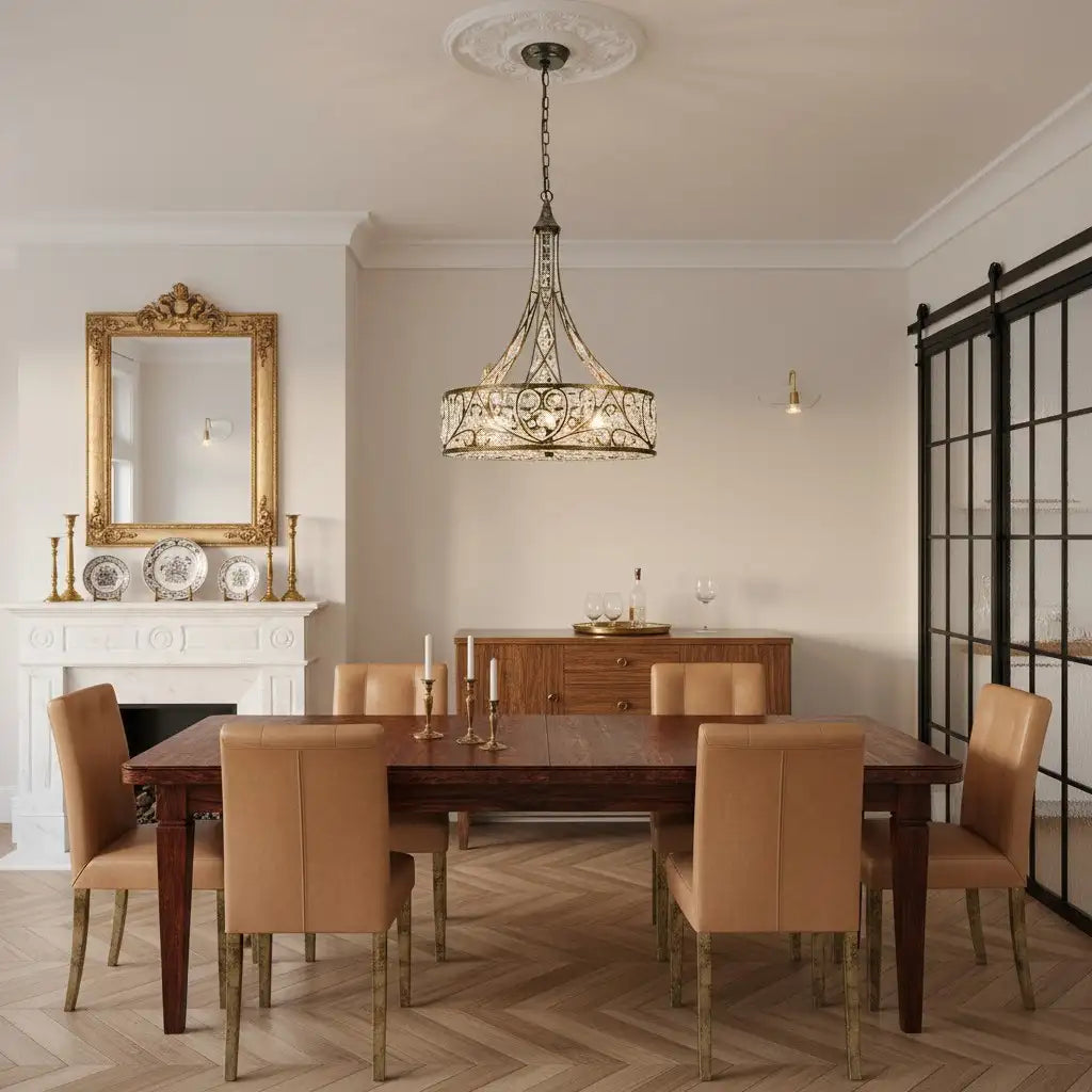 Lampadario di lusso a tamburo in cristallo a 6 luci Arden10.webp__PID:3ec02b31-5c8b-4c03-bc64-b851c694d7db