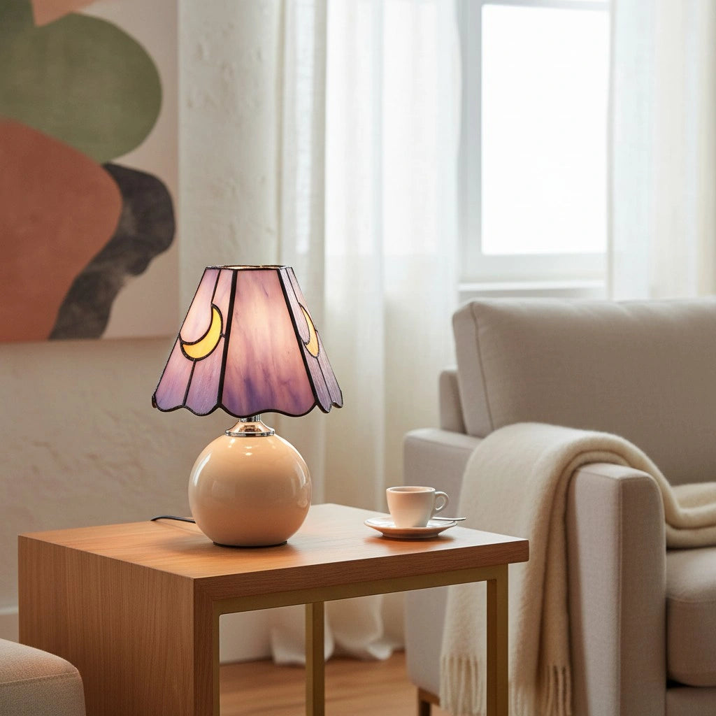 Faithe Mushroom Tiffany Moon Glass Tafellamp20.webp__PID:858b21ce-71cb-4a02-85a6-a58c79bb7ed6