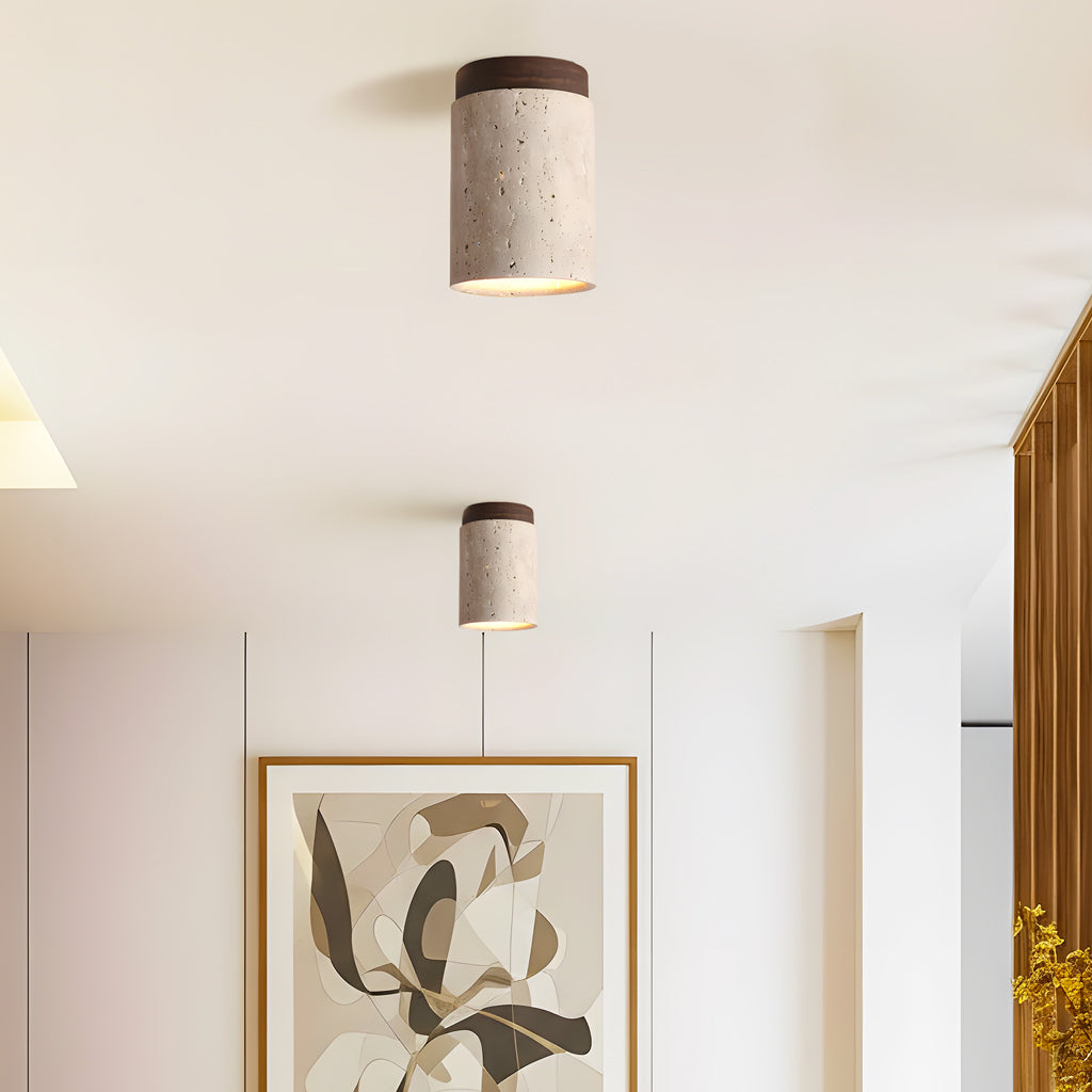 Kairi Scandinavian Natural Travertine Semi Flush Mount Ceiling Light 17.jpg__PID:eebf8f86-572d-4d12-b9aa-7d2db05311c6