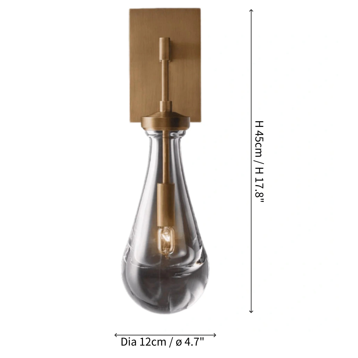 Damla Moderne Luxe Regendruppel Kristallen Wandlamp size.webp__PID:d96bd7c1-d4d3-4f20-a190-343bc4dbe114