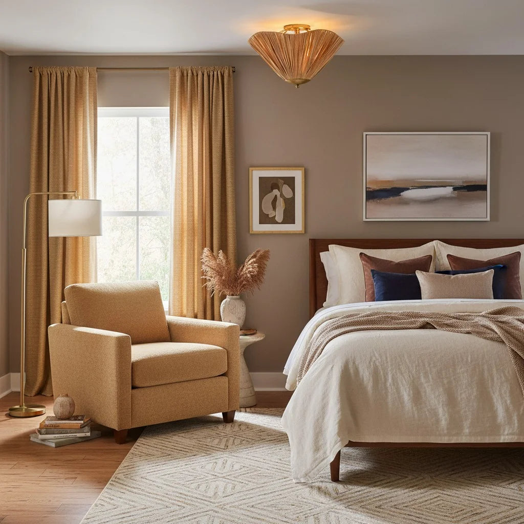 Svel Modern Natural Raffia fan-shade Flush Mount Ceiling light 11.webp__PID:a327acde-eada-4b78-879f-8051227987c4