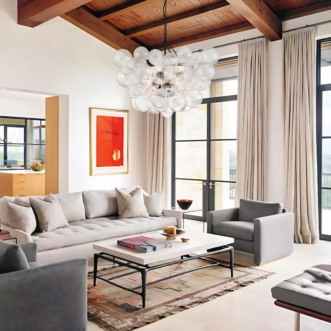 Reid Ribbed Bubble Glass Chandelier1.webp__PID:4af7294d-fba7-435e-8499-ff604fae5365