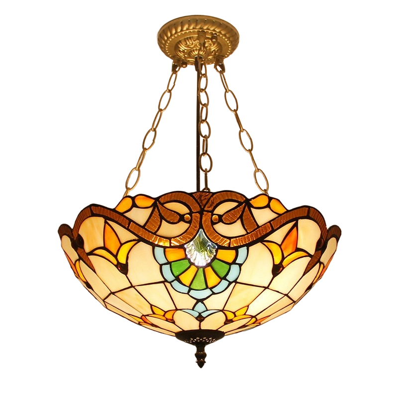 Daphne Tiffany Style Handcrafted Stained Glass Ceiling Light (5).webp__PID:5230530e-8f79-4d79-bd9e-cc9966524cc8