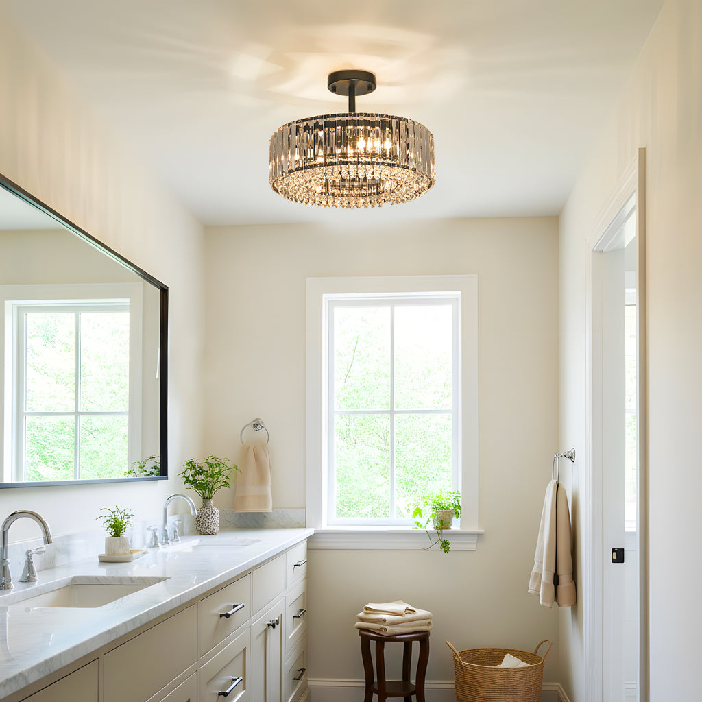 Avra Luxury 4-Light Drum Crystal Semi Flush Mount Light 2.jpg__PID:ef59593f-7a5a-4857-9970-b2d6b3f30d89