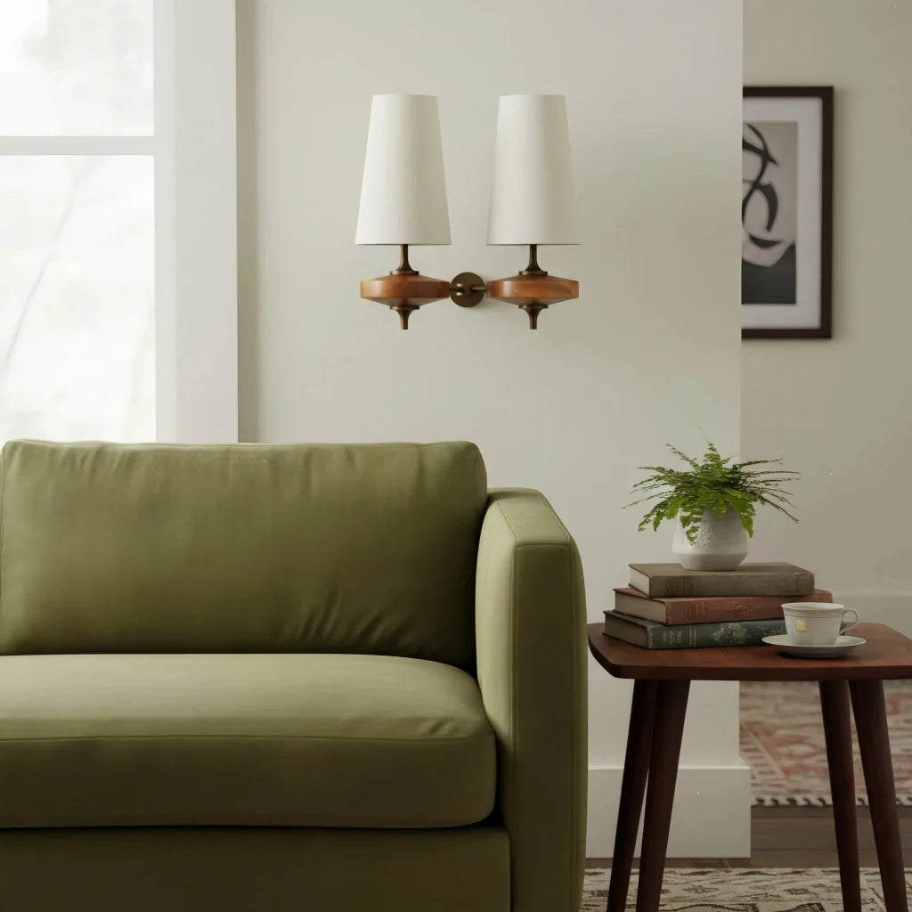 Kaelen Vintage Fabric Tapered Accent Wall Sconce white 6.webp__PID:e1e48426-6dd7-4fdb-8c2f-2a0c455b080f