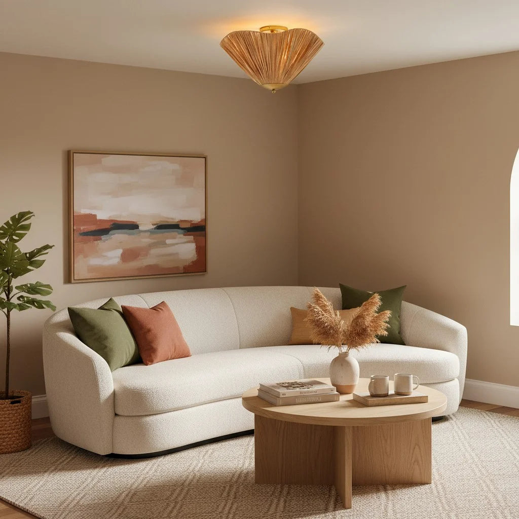 Svel Modern Natural Raffia fan-shade Flush Mount Ceiling light 4.webp__PID:43bbc947-c2a5-4d5f-9068-27524aa19560